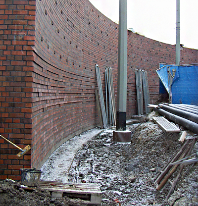 Bild einer Aufnahme einer Baustelle von Reiner Nobes