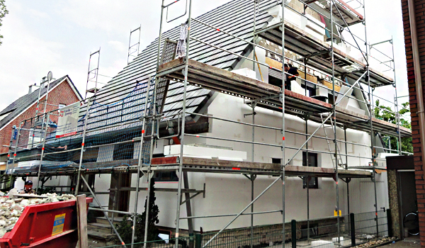 Sanierung eines Hauses